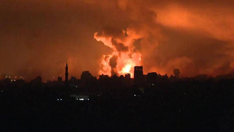 israilden gazzeye yogun bombardiman savunma bakani katzdan gazze yaniyor paylasimi vP2I92Zb