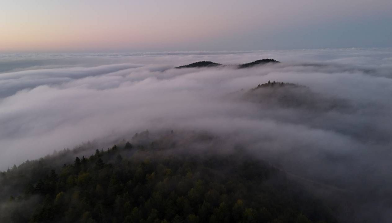 samsunda 1000 rakimli mahallede sis denizi 43ODeU7N