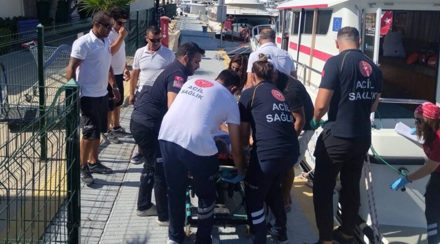 vurgun yiyen dalgic hastaneye kaldirildi k1ehVGzp