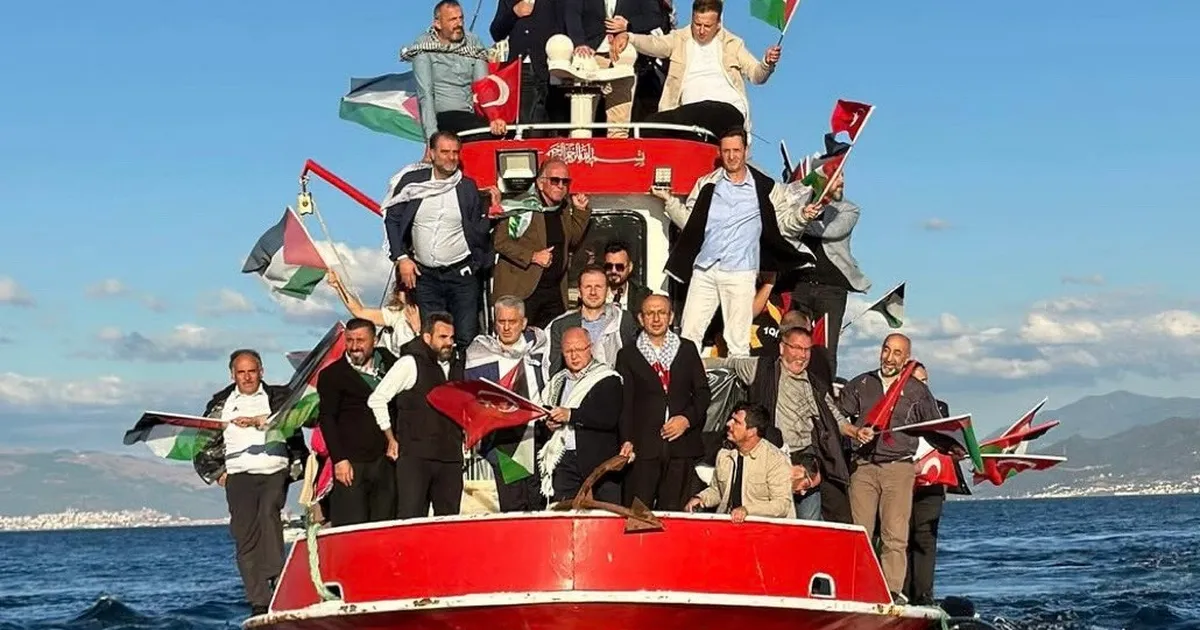 bursa mudanya sahilinden sumud filosuna destek dTmddcaj