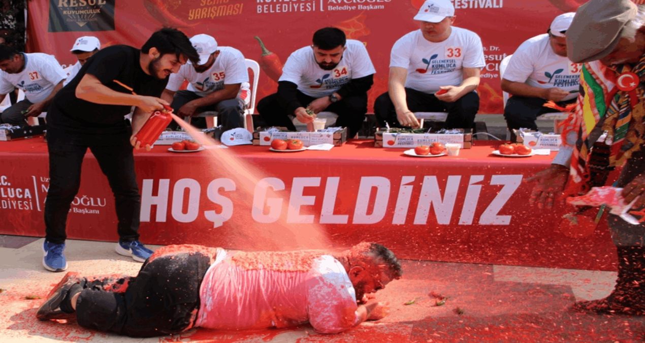 Acı Biber Yeme Yarışmasında Şampiyon Belli Oldu!